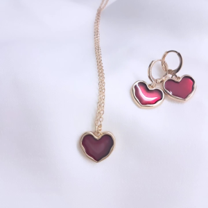 Amore Mio Earrings & Necklace Set