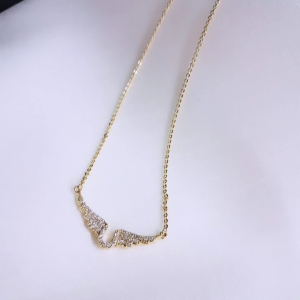 Angel wings necklace