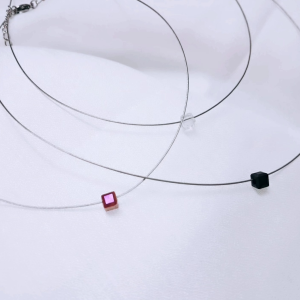 Cube necklace