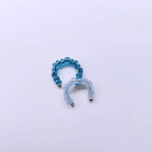Blue ear cuffs set