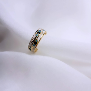 Modern eye ring