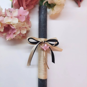 Αρωματική λαμπάδα ροζ λουλούδι